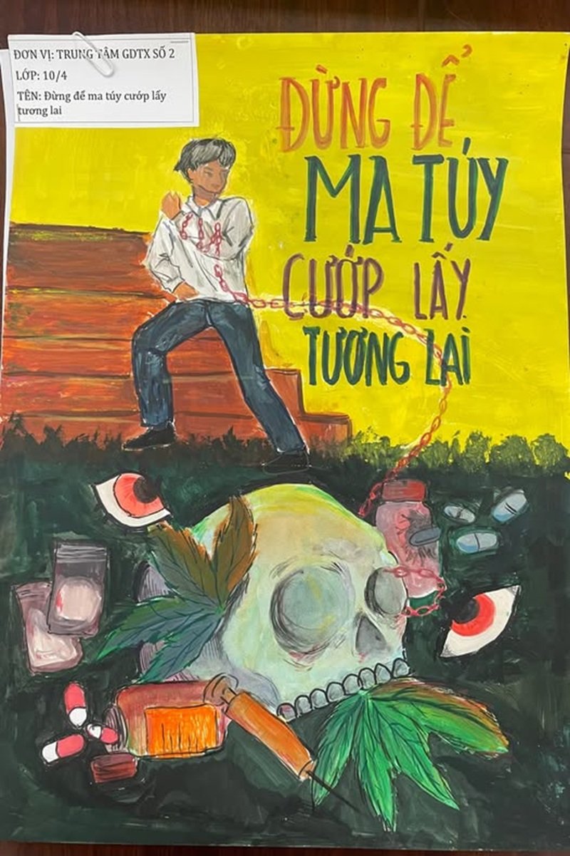 vẽ tranh phòng chống tệ nạn xã hội 2