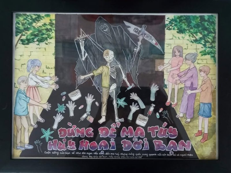 vẽ tranh phòng chống tệ nạn xã hội 27