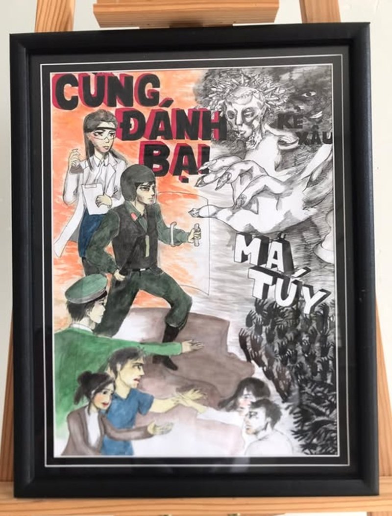 vẽ tranh phòng chống tệ nạn xã hội 32