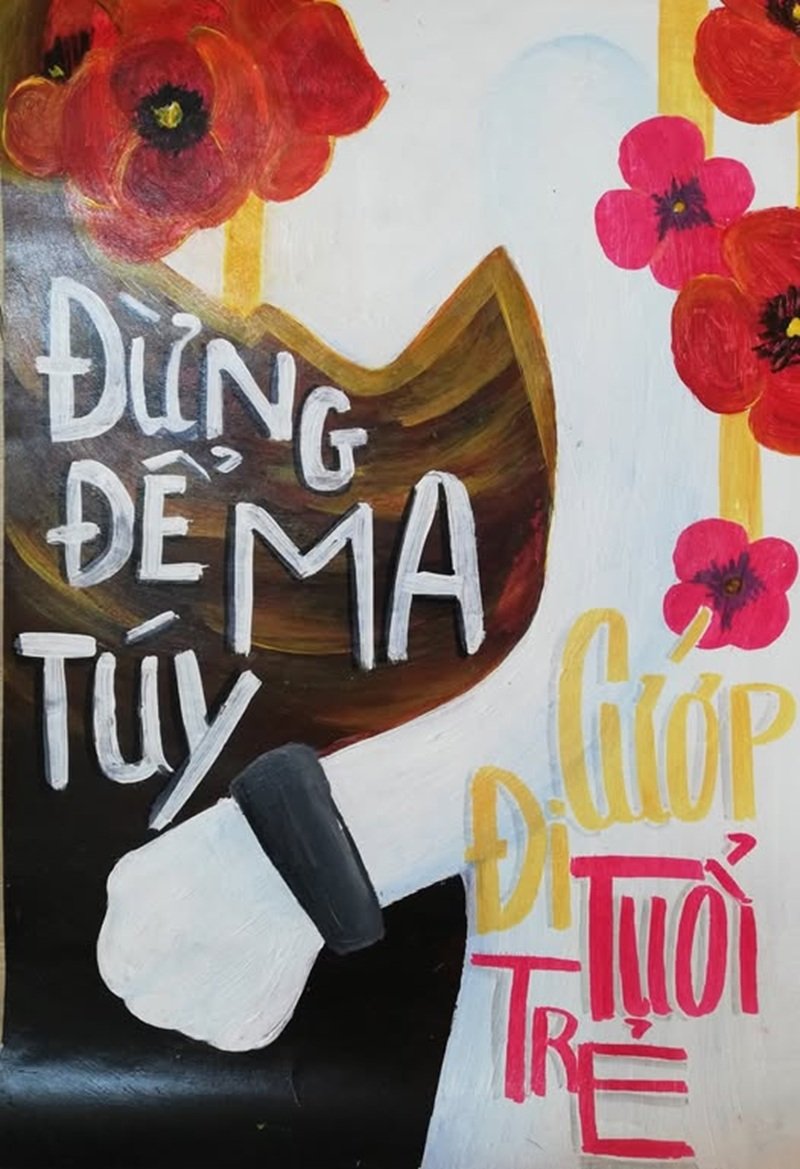 vẽ tranh phòng chống tệ nạn xã hội 37