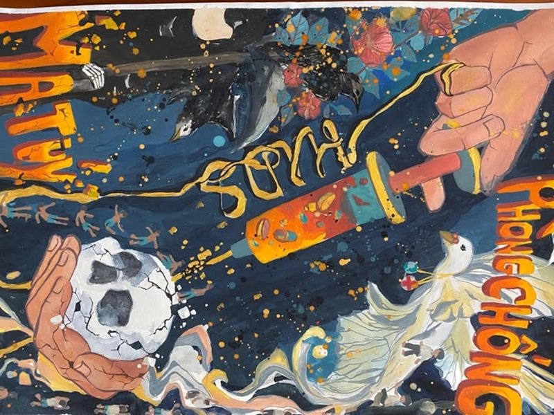 vẽ tranh phòng chống tệ nạn xã hội 40