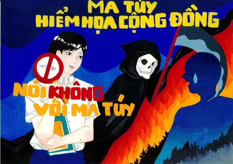 vẽ tranh phòng chống tệ nạn xã hội 42