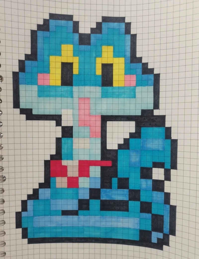 vẽ tranh pixel cute 15