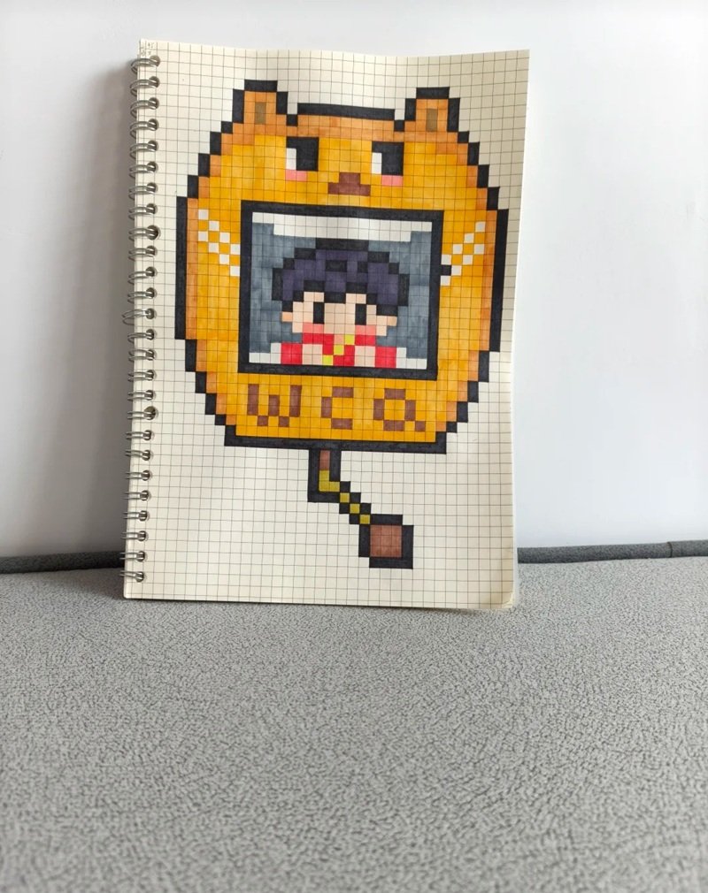 vẽ tranh pixel cute 16