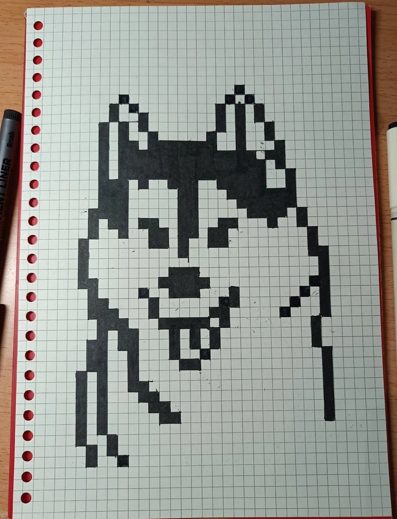 vẽ tranh pixel cute 21