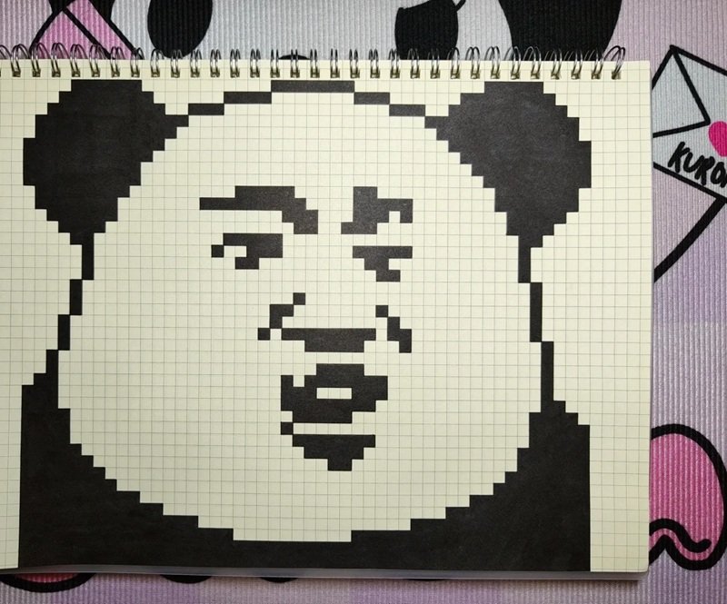 vẽ tranh pixel cute 25