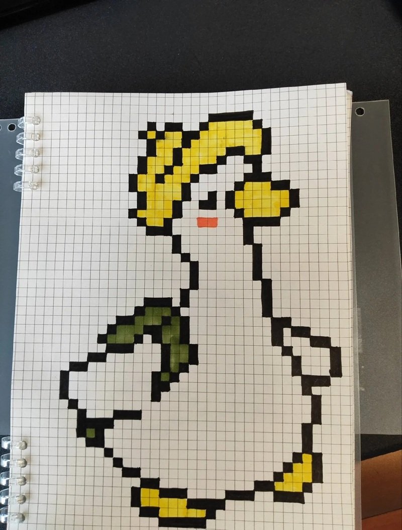 vẽ tranh pixel cute 27