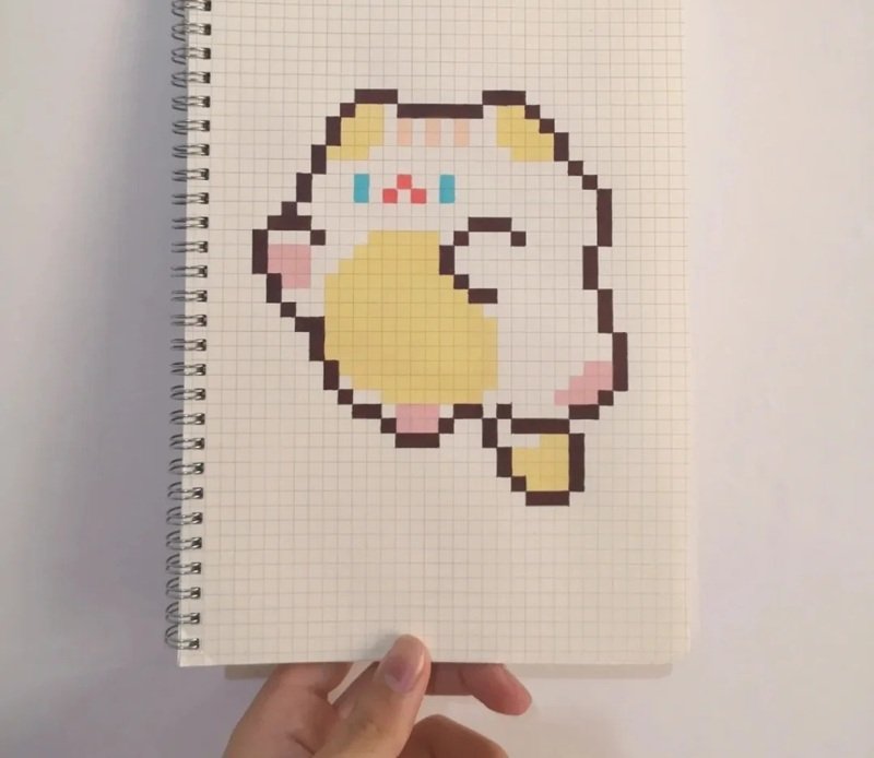vẽ tranh pixel cute 28