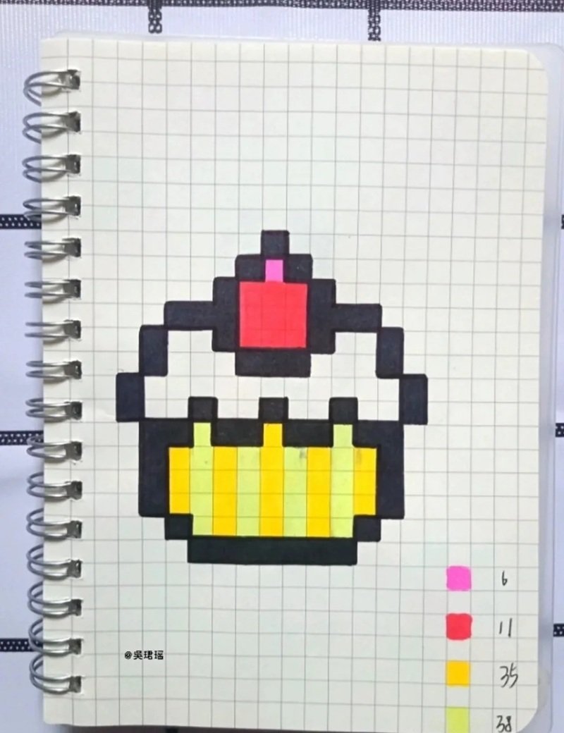 vẽ tranh pixel cute 32