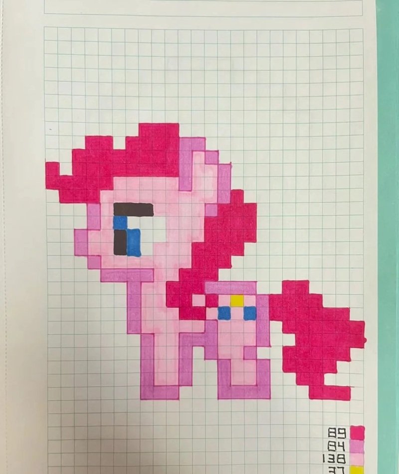 vẽ tranh pixel cute 38