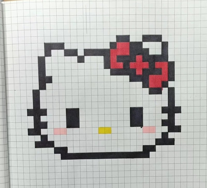 vẽ tranh pixel cute 39