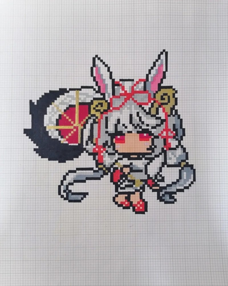 vẽ tranh pixel cute 40