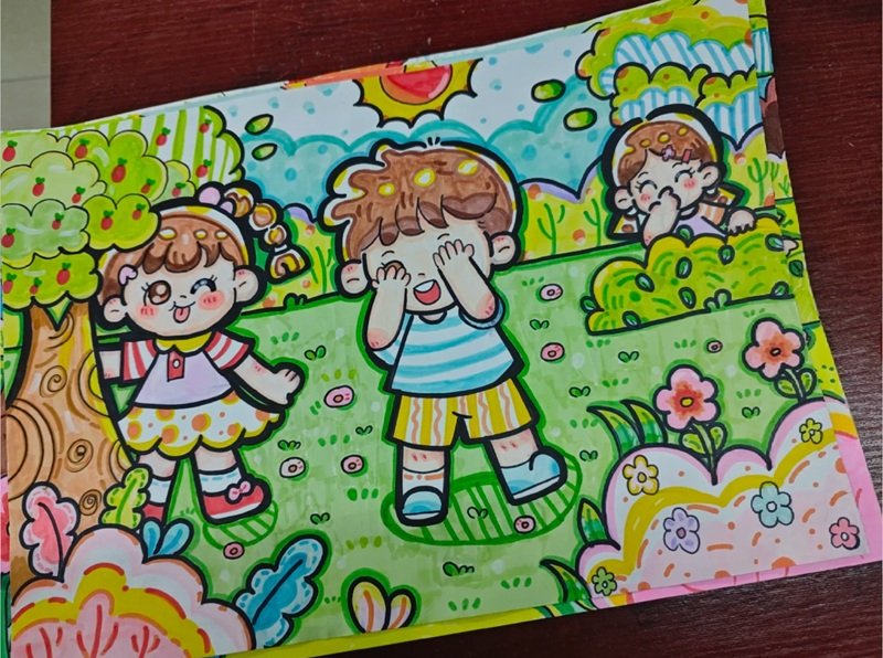 vẽ tranh ý tưởng tuổi thơ 20