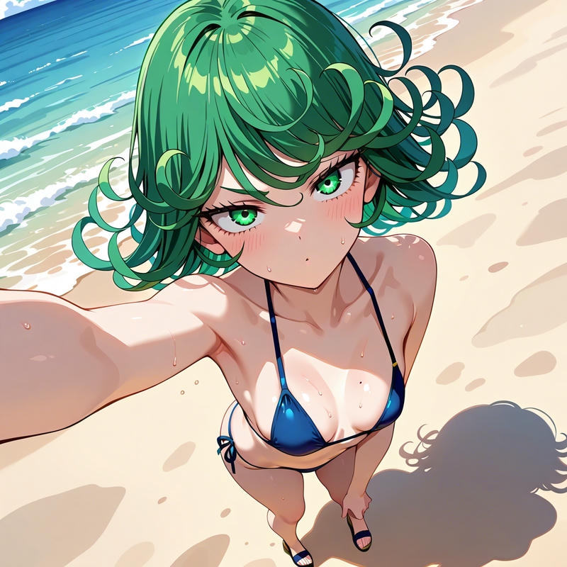 Ảnh Tatsumaki Bikini gợi cảm duyên dáng