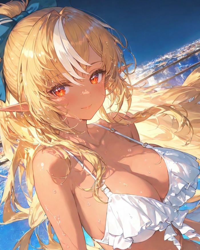 Ảnh gái anime bikini mang diện mạo cuốn hút