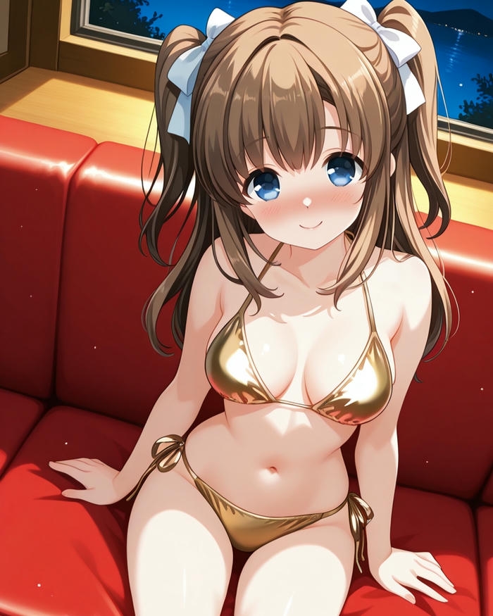 Ảnh gái anime bikini mang nét đẹp nữ tính