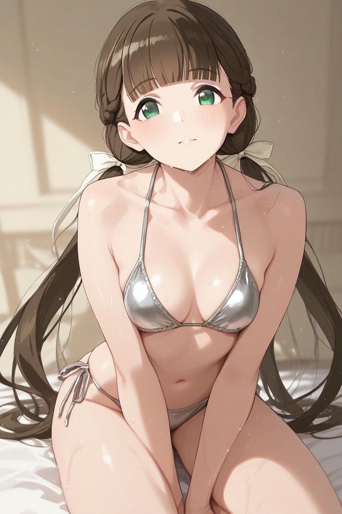 Ảnh gái anime bikini mang thần thái cuốn hút