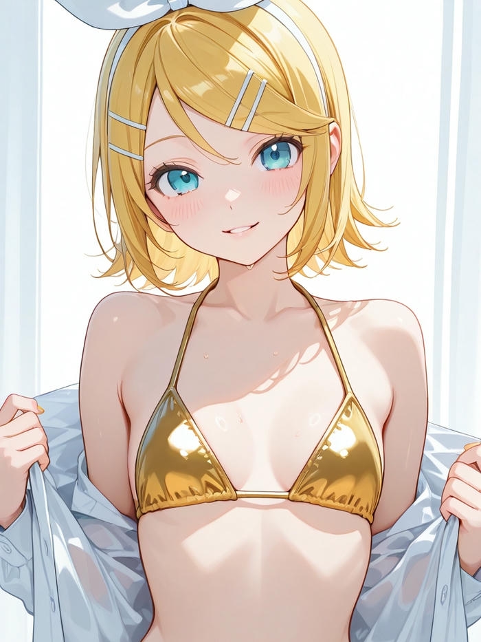Ảnh gái anime bikini với phong cách tinh tế