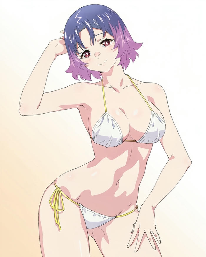 Ảnh gái anime bikini với vẻ ngoài đáng yêu