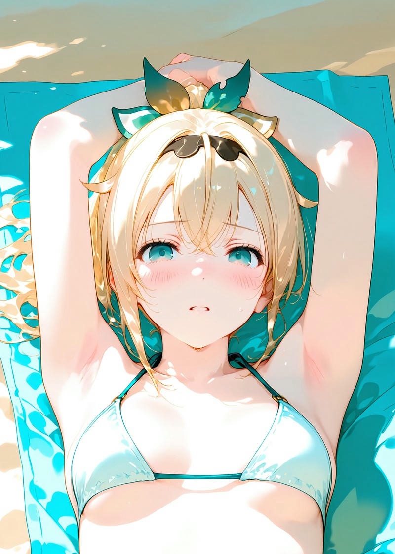 Ảnh gái anime mặc bikini nóng bỏng