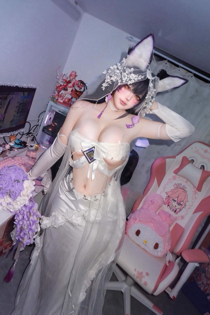 Ảnh sexy anime cosplay với phong thái hấp dẫn mê hoặc
