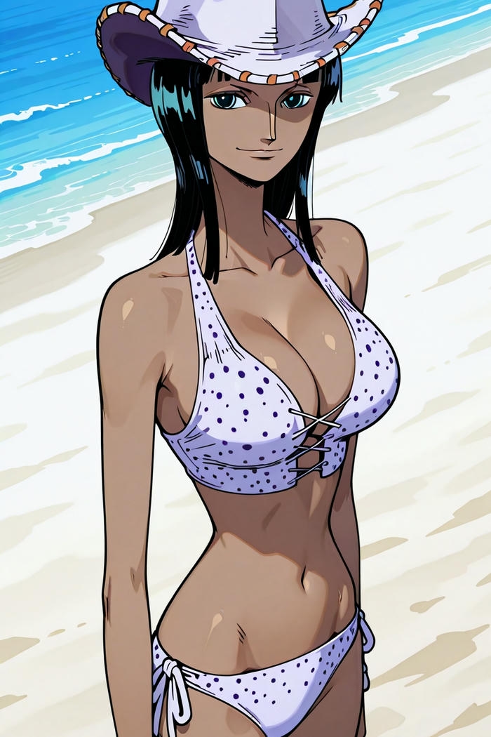 Bikini Nico Robin quyến rũ cuốn hút mạnh mẽ
