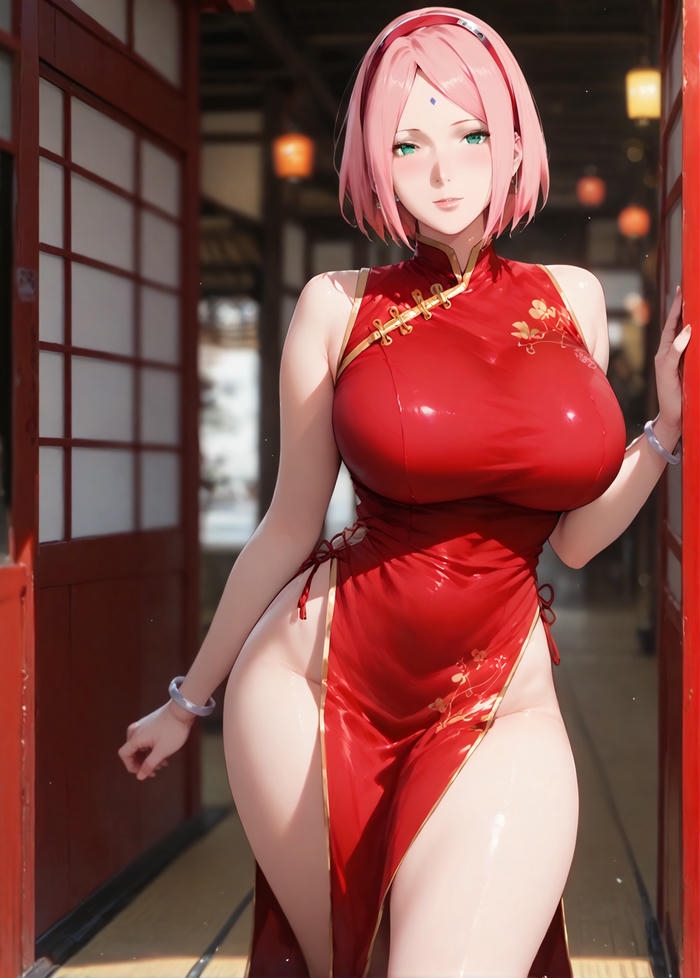 Cô nàng anime ngực to toát lên khí chất gợi tình