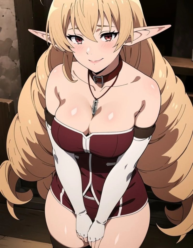 Gái anime ngực bự đầy đặn trong ảnh gái anime vú to