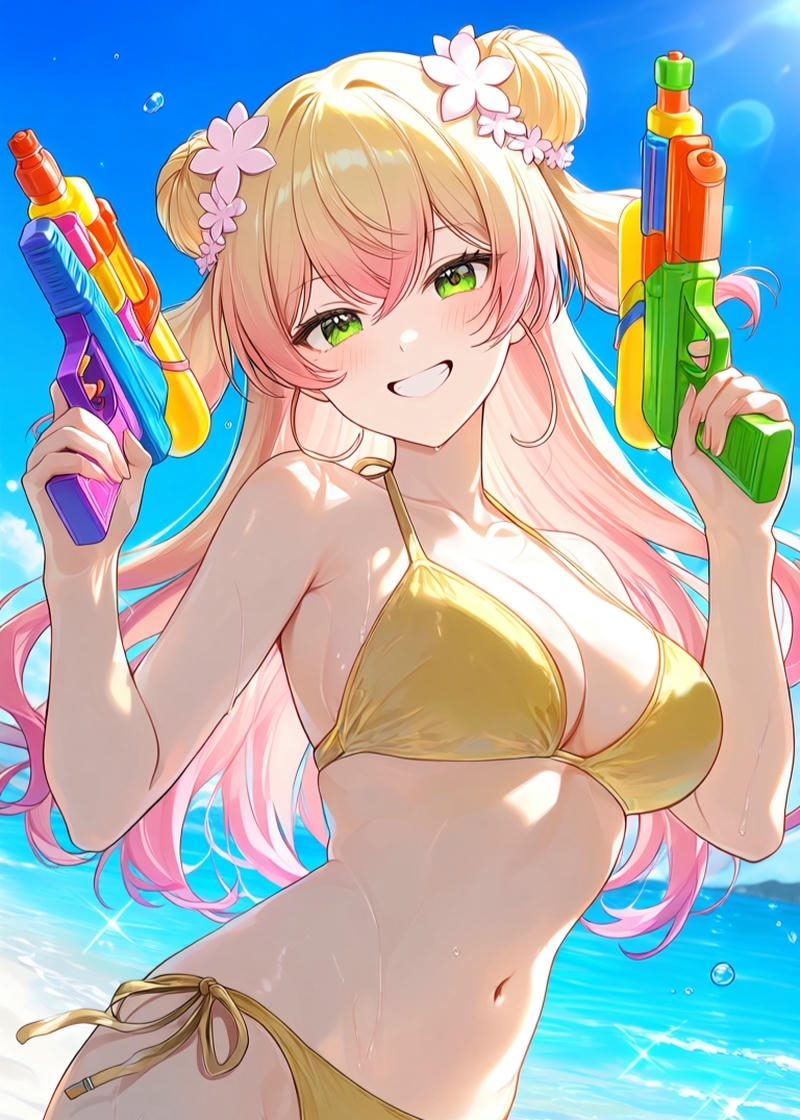 Hình ảnh anime gái bikini lôi cuốn