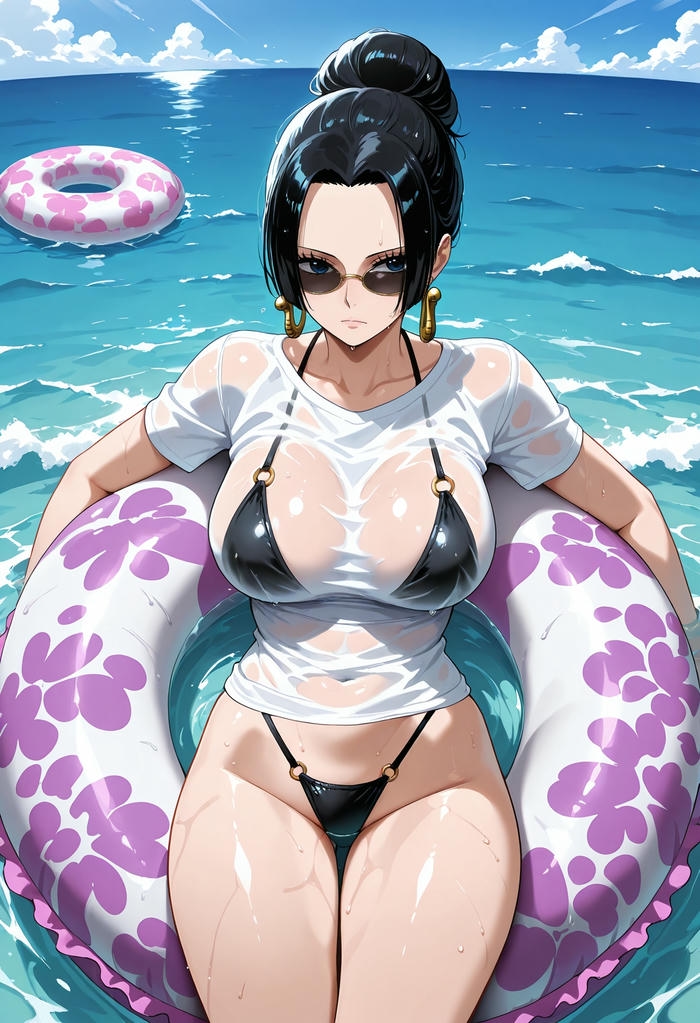 Hình ảnh anime ngực to thể hiện đường cong hấp dẫn