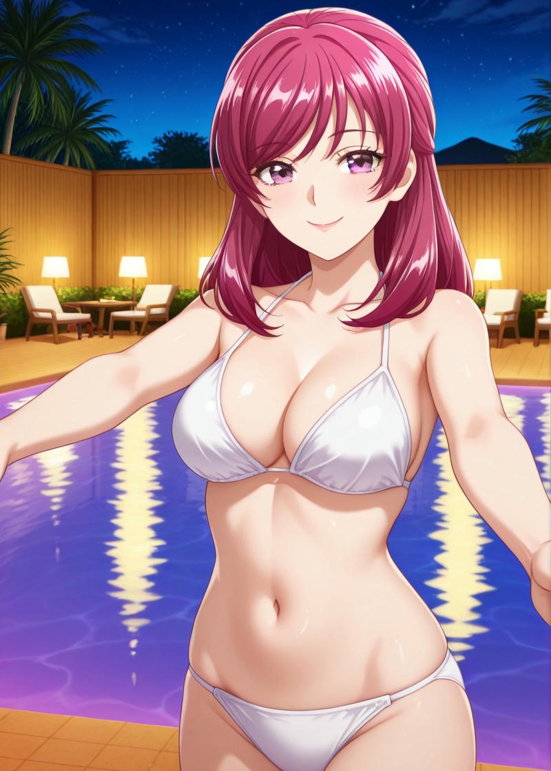 Hình gái anime bikini gợi cảm