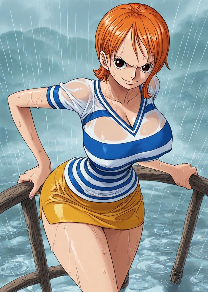 Nami sexy mang diện mạo trẻ trung đầy sức hút