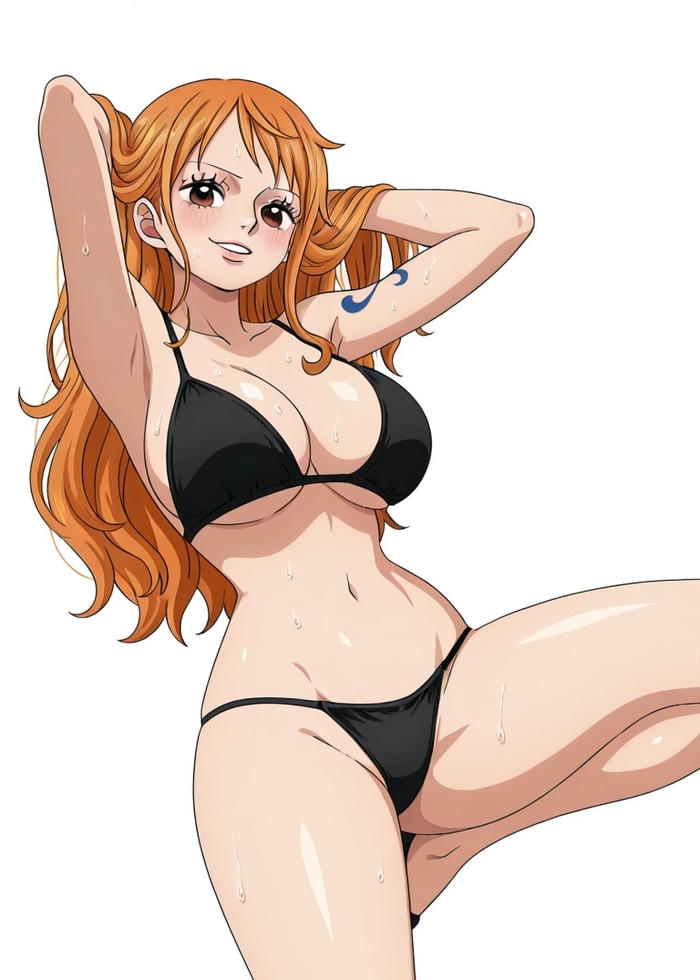 Nami sexy mang phong cách nữ tính đầy duyên dáng