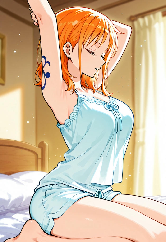 Nami sexy thể hiện thần sắc sang trọng quyến rũ