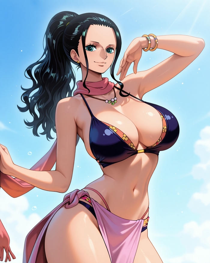 Nico Robin Bikini chân thực nổi bật hài hòa