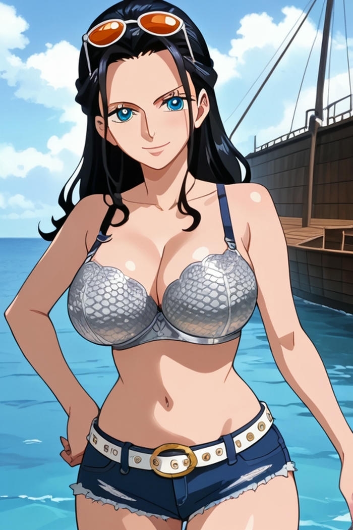 Nico Robin Bikini đẹp mắt lôi cuốn mạnh mẽ