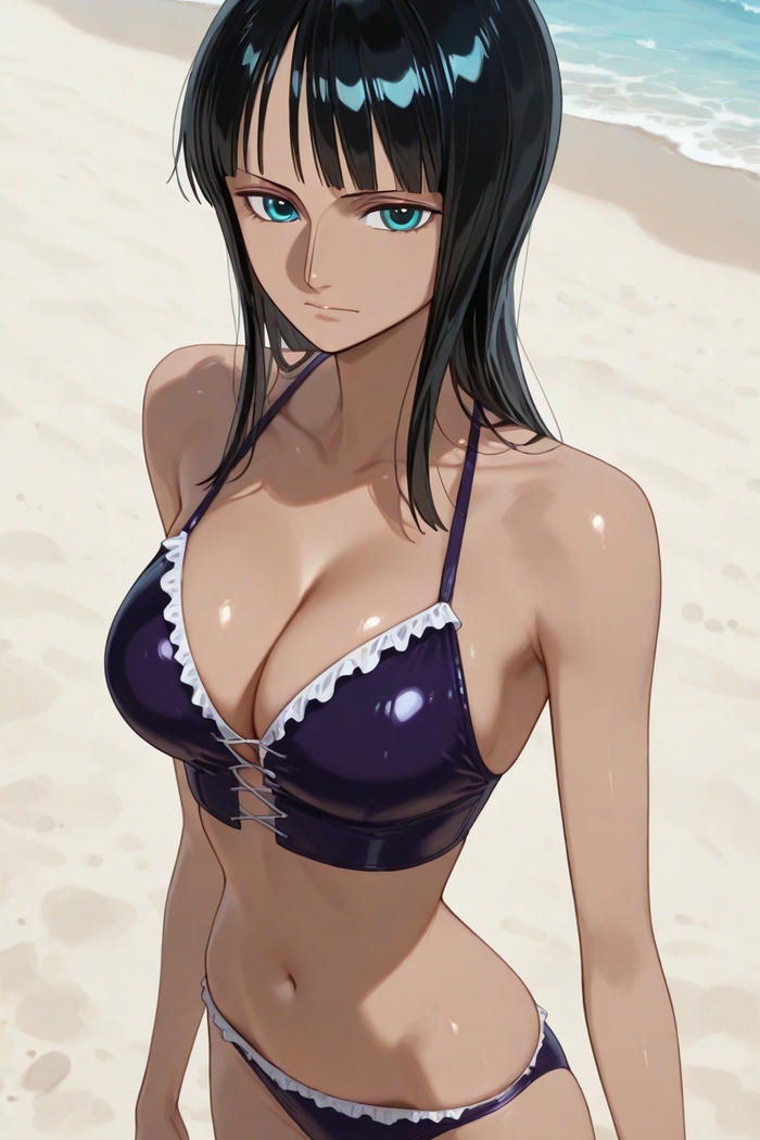 Nico Robin Bikini hoàn hảo gợi cảm sống động