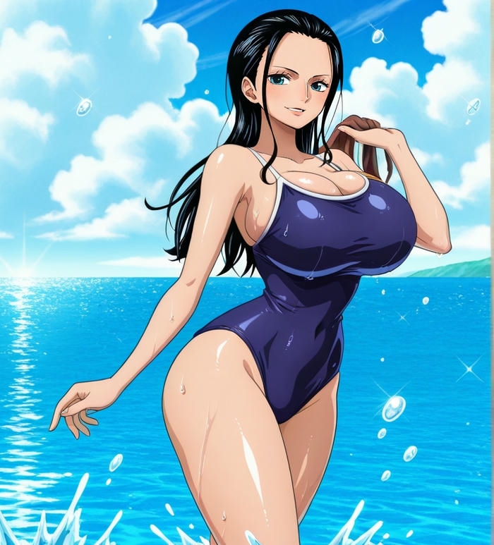 Nico Robin Bikini mềm mại tinh tế cao cấp