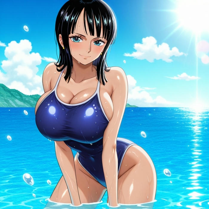 Nico Robin Bikini quyến rũ cuốn hút mạnh mẽ