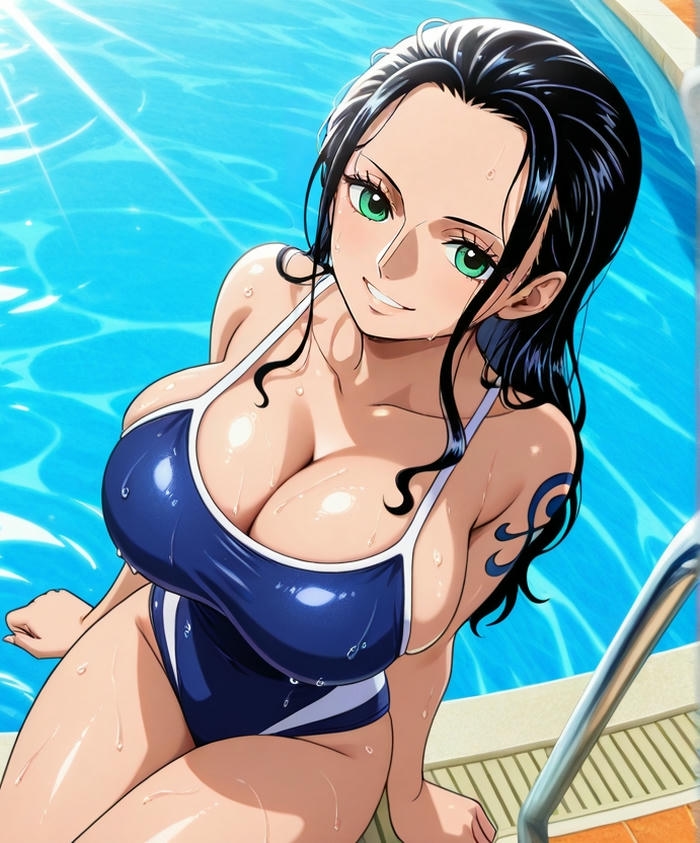 Nico Robin Bikini sáng tạo cân đối sắc sảo