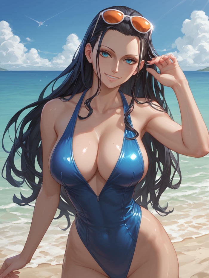Nico Robin Bikini tinh tế sắc nét bắt mắt