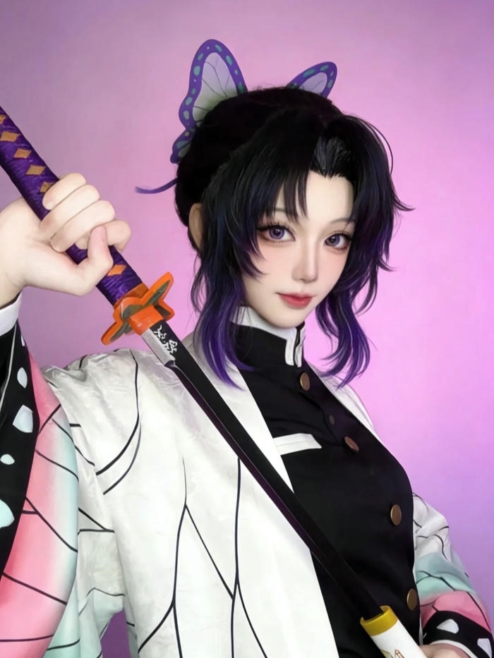 Shinobu cosplay nghệ thuật đẹp mắt cuốn hút