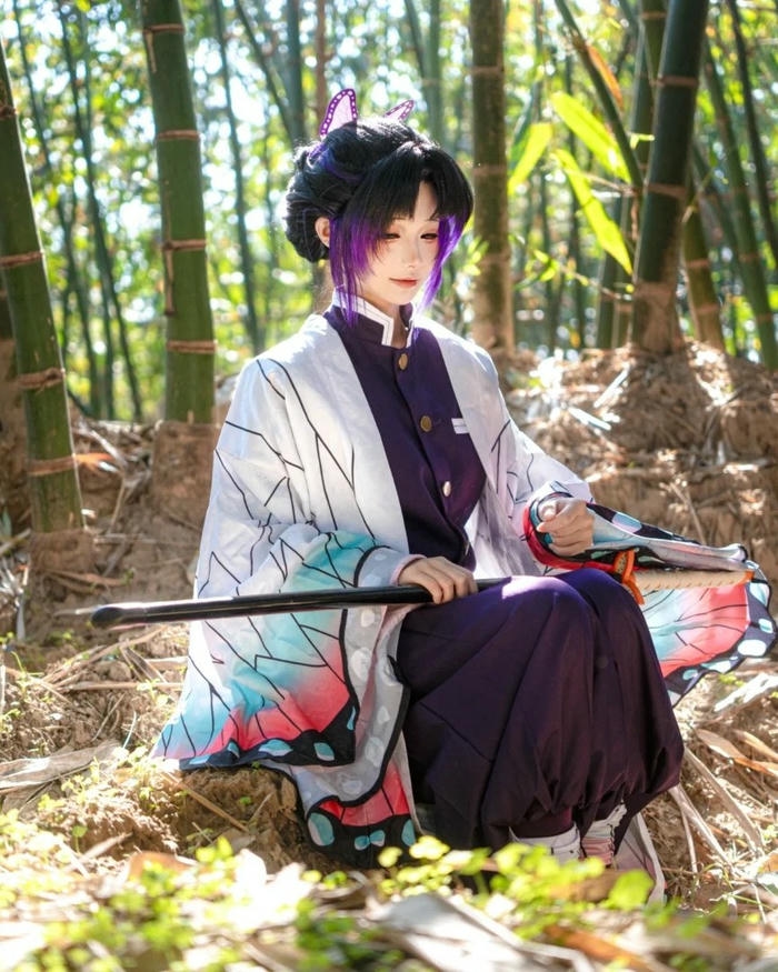 Shinobu cosplay sinh động hoàn hảo rõ nét