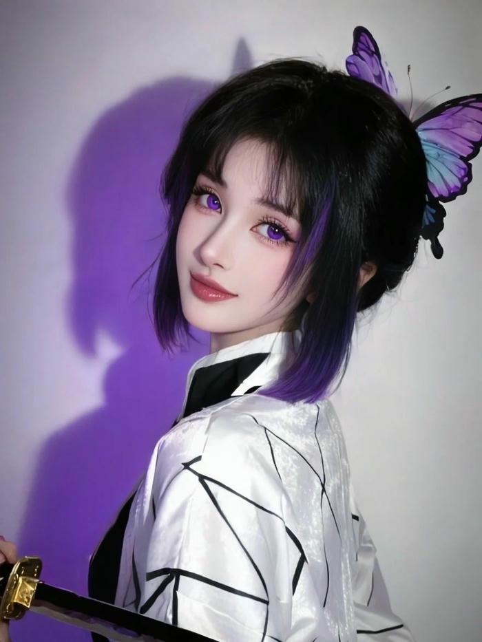 Shinobu cosplay sống động sắc bén bắt mắt