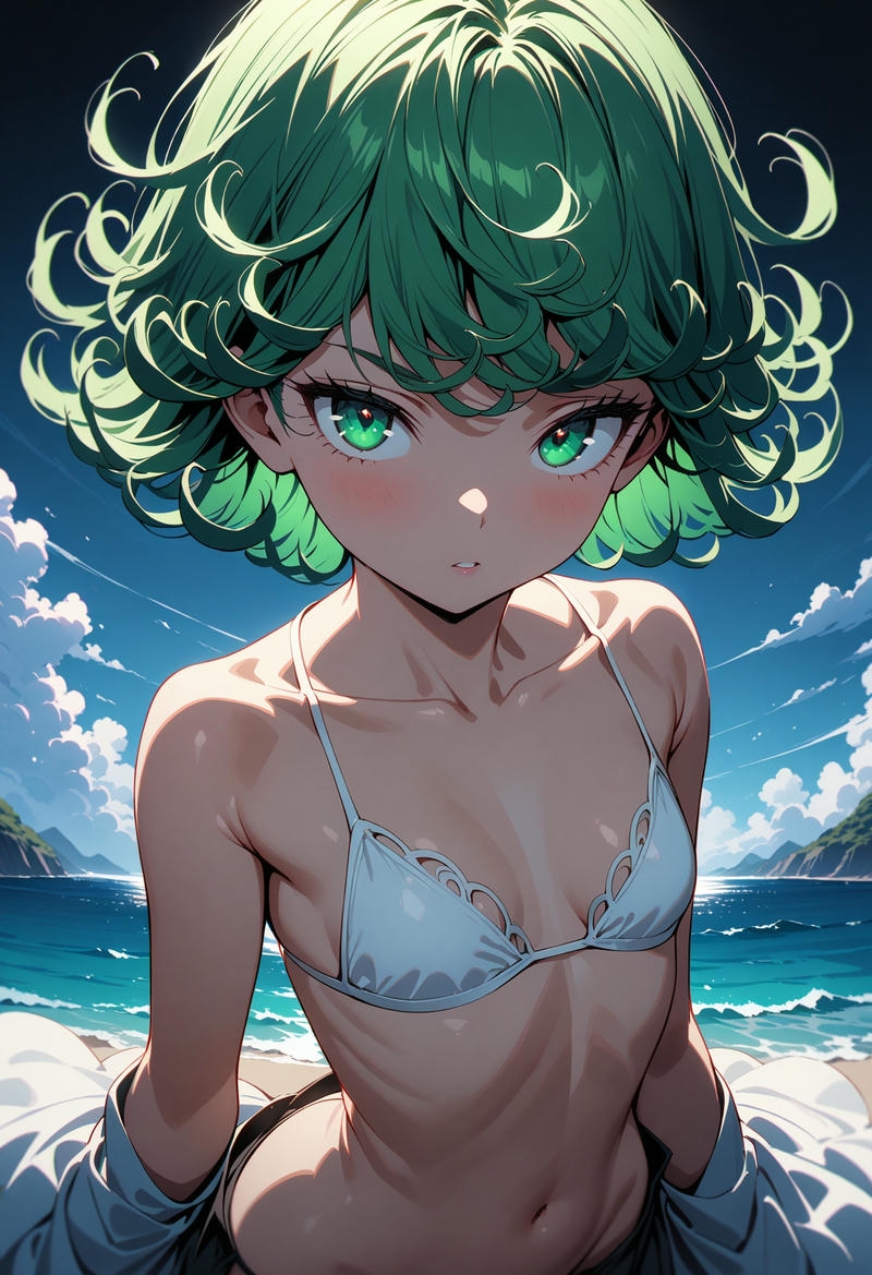 Tatsumaki Bikini ấn tượng hết sức dịu dàng