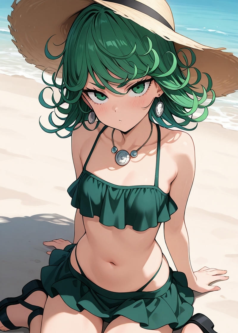 Tatsumaki Bikini dễ thương hết sức ấn tượng