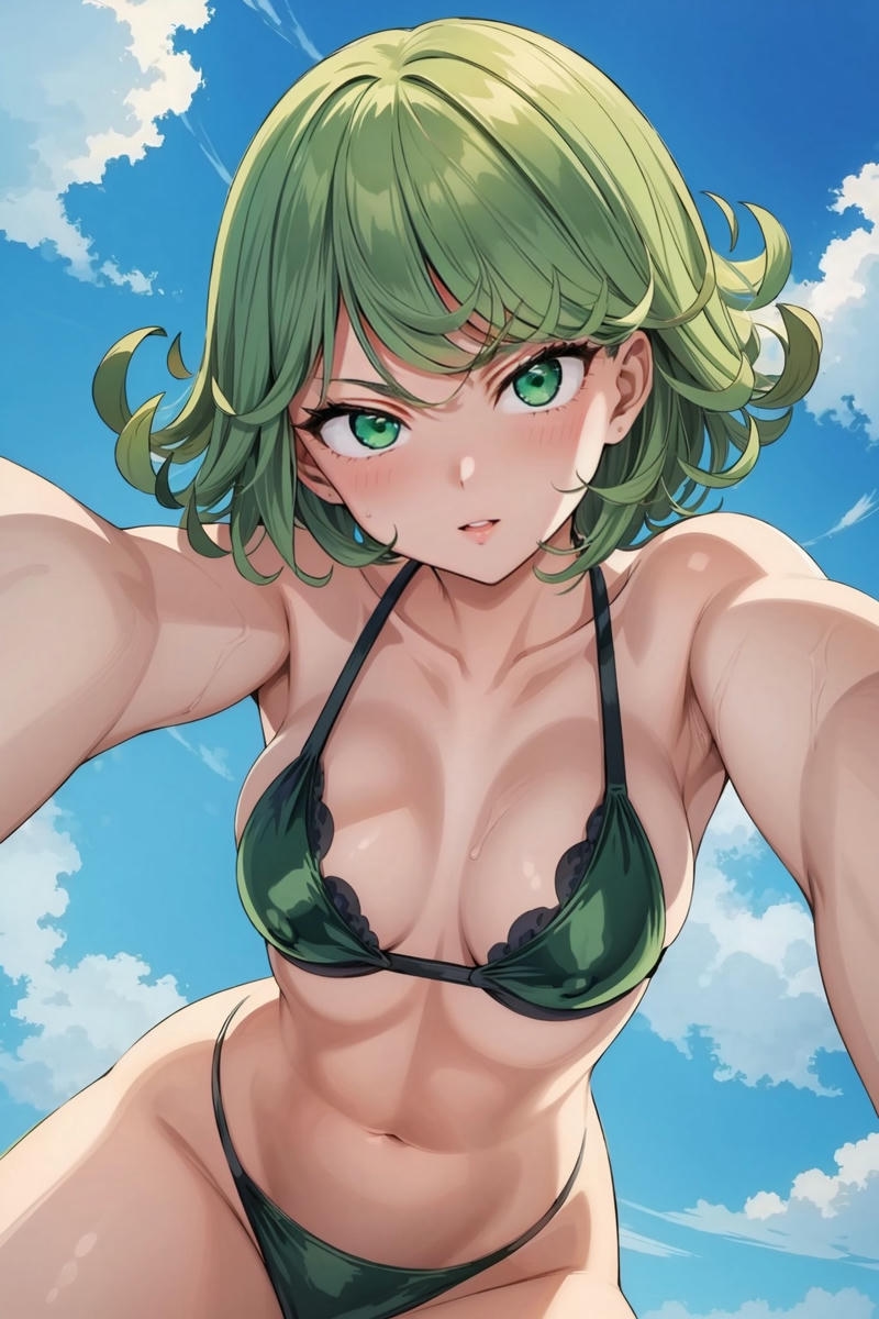 Tatsumaki Bikini thanh lịch vô cùng gợi cảm