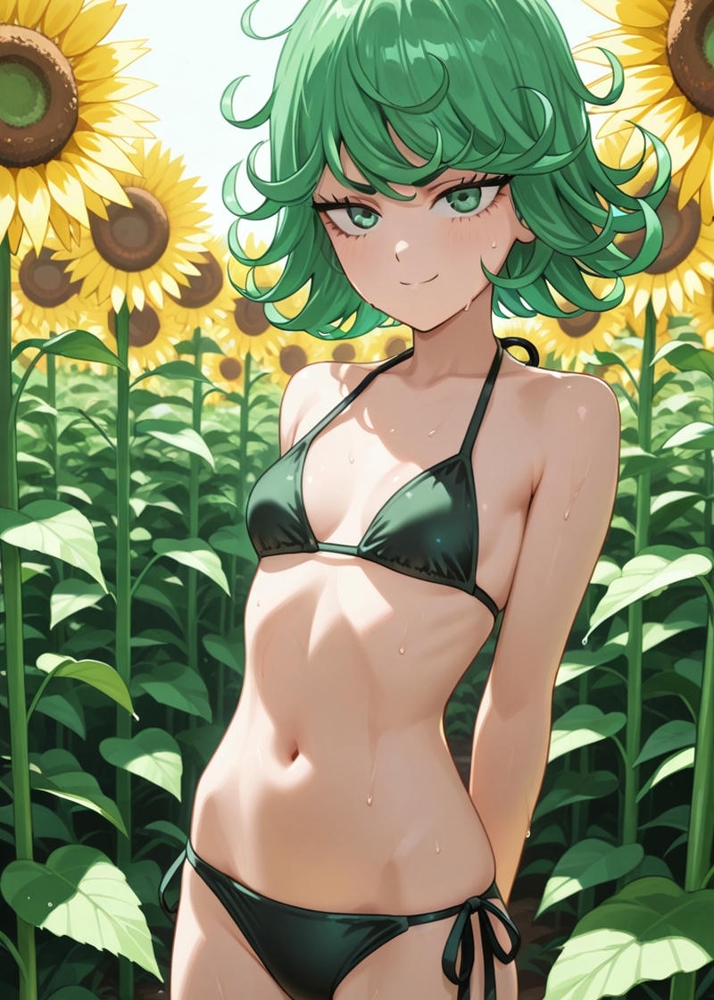 Tatsumaki Bikini tươi trẻ rất là đặc sắc