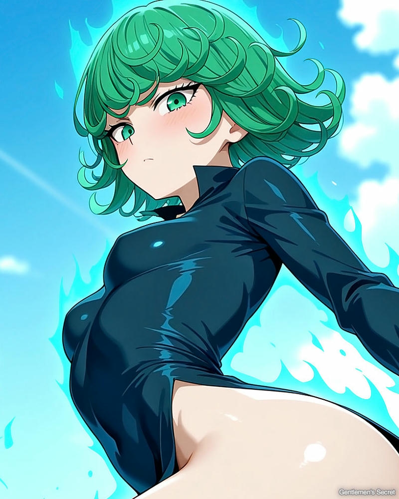 Tatsumaki mặc bikini tinh tế rạng rỡ