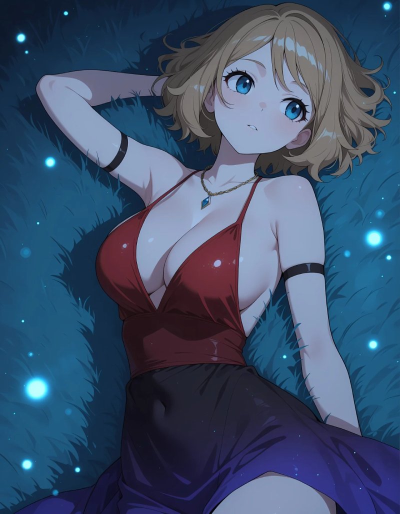 Waifu ngực to siêu hot trong ảnh gái anime vú to